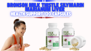 Read more about the article Bronson Milk Thistle Silymarin Marianum Liver Health Support 120 Capsules