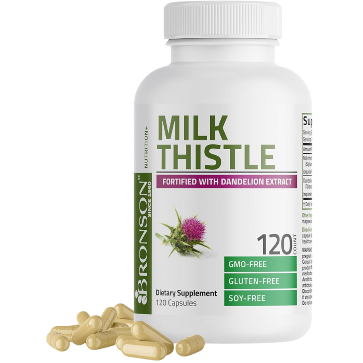Bronson Milk Thistle Silymarin Marianum
