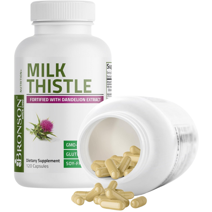 Bronson Milk Thistle Silymarin Marianum