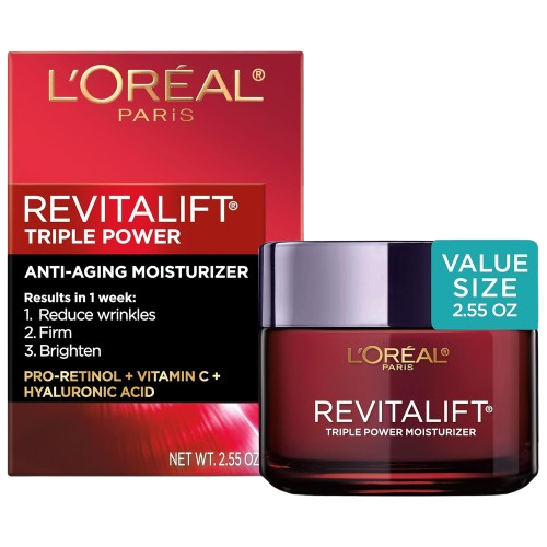 L’Oreal Paris Revitalift Triple Power Anti-Aging Moisturizer