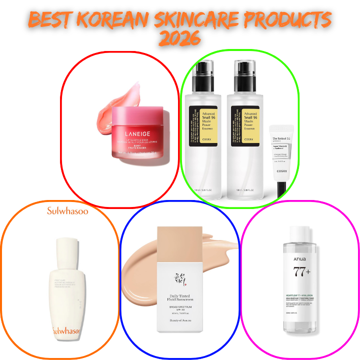 Best Korean Skincare Products 2026