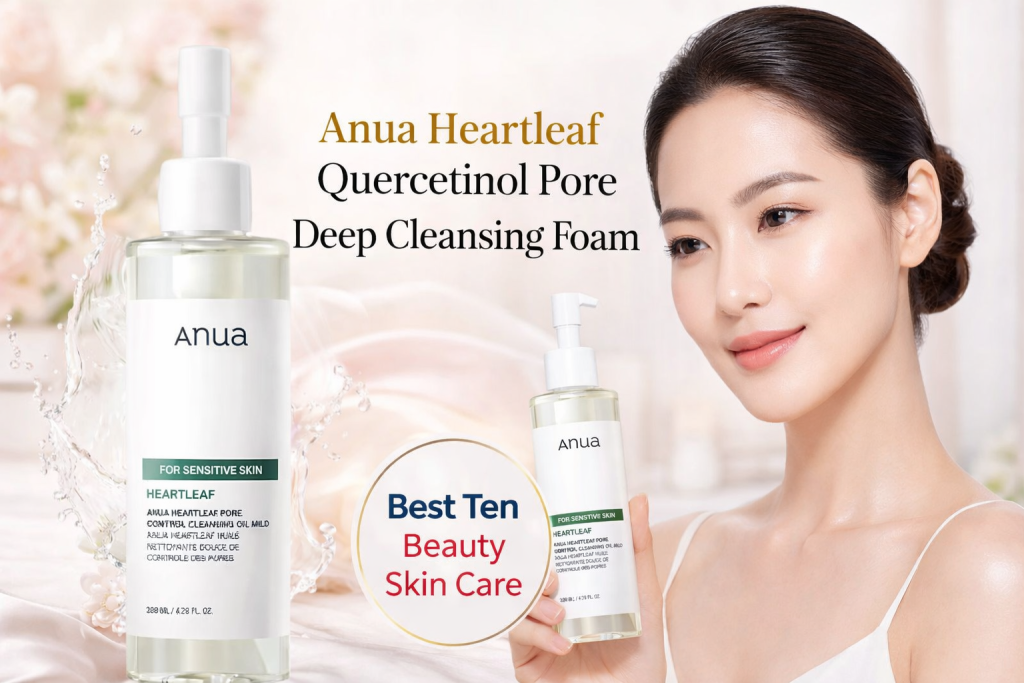Anua Heartleaf Quercetinol Pore Deep Cleansing Foam