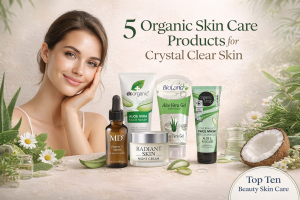 Read more about the article 5 Must-Have Organic Skincare Products for Crystal Clear Skin (2026 Guide)
