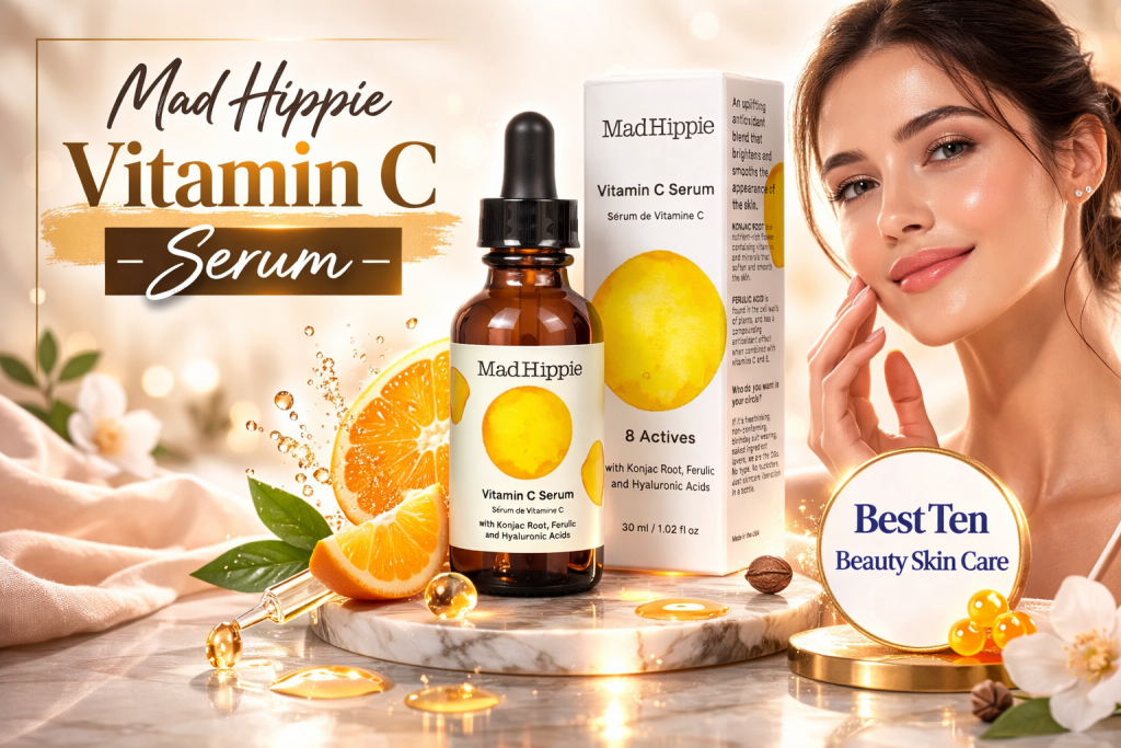 Mad Hippie Vitamin C - Best Organic Face Serums for Glowing Skin