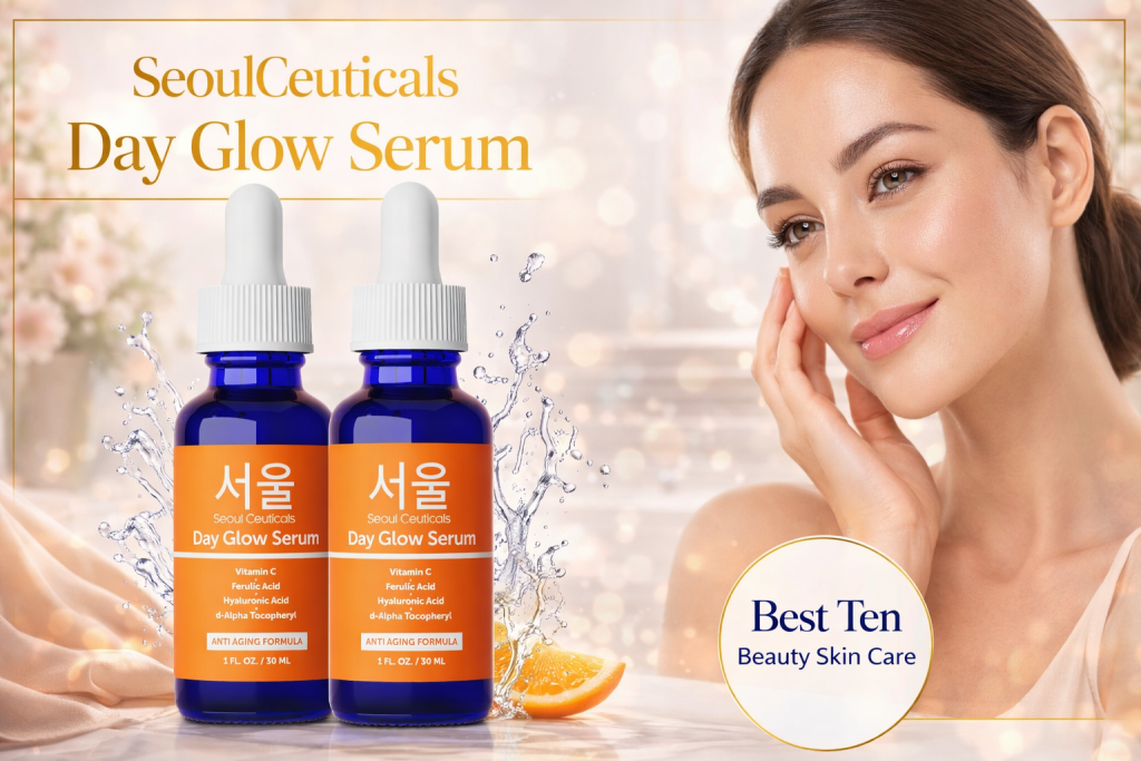 SeoulCeuticals Day Glow - Best Organic Face Serums for Glowing Skin