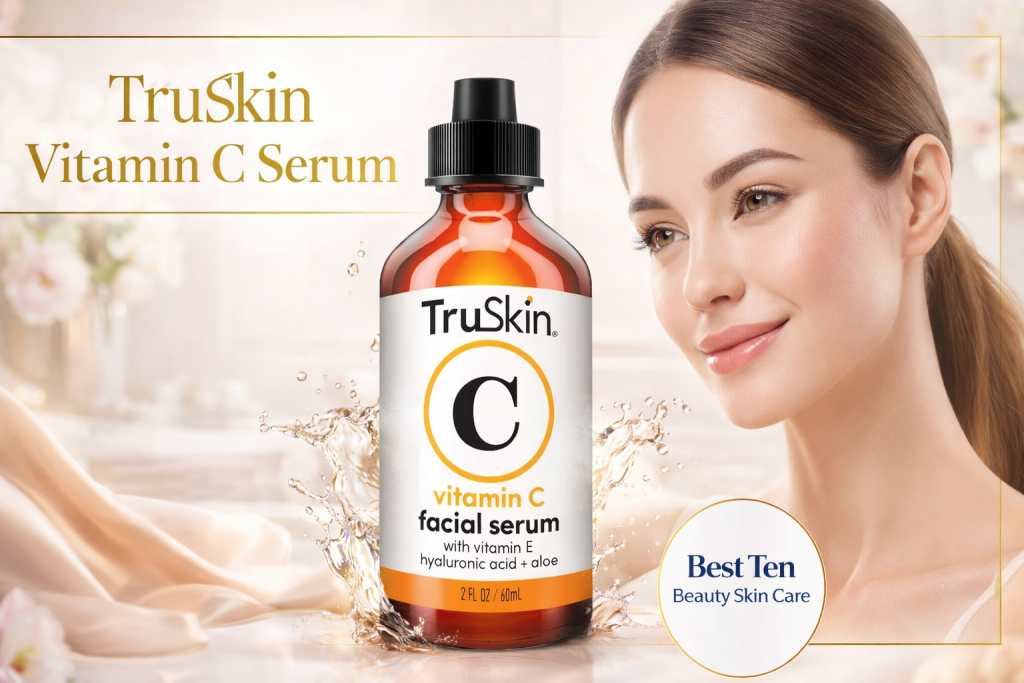 TruSkin Vitamin C - Best Organic Face Serums for Glowing Skin